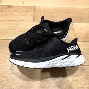 Hoka one Clifton 8 - Black - Mens 9